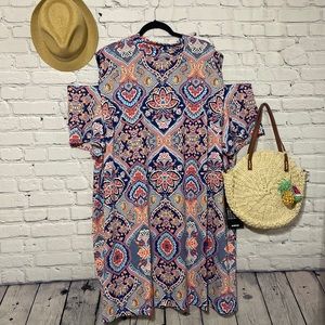 Avenue / 30/32 / Cold Shoulder Dress